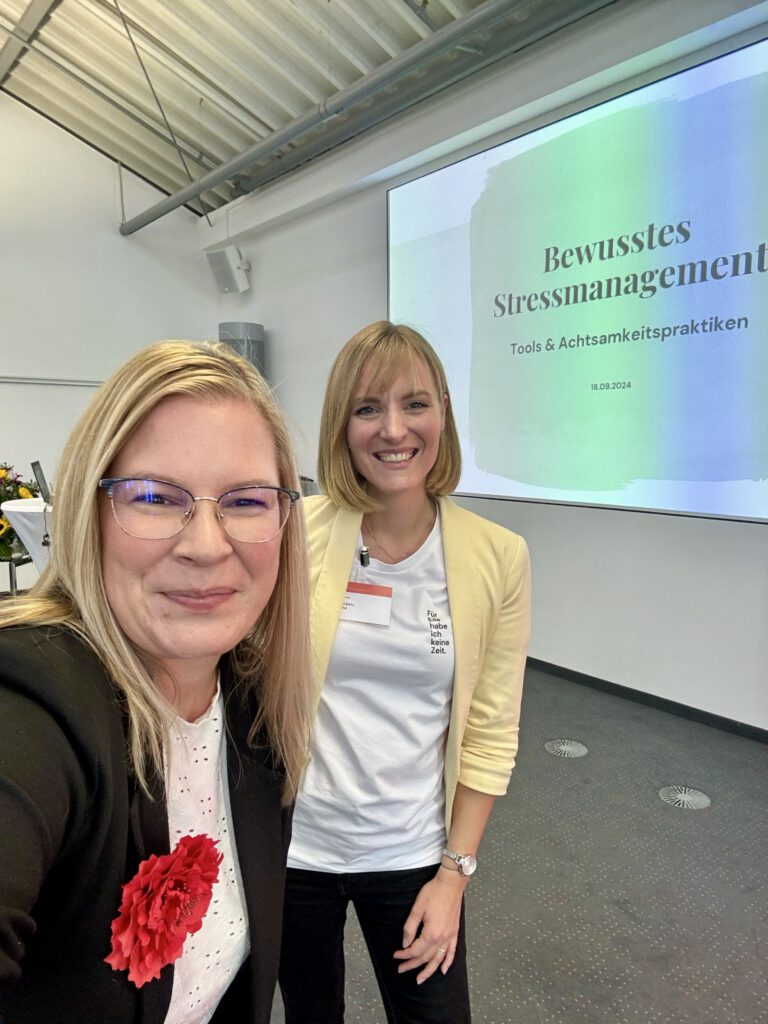 Stressmanagement workshop unternehmen hamburg trainerin farina eisenbeis